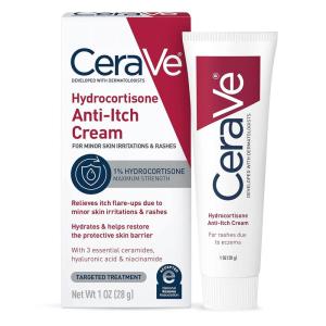 image:imageCeraVe 1 Hydrocortisone AntiItch Cream FragranceFree Relief for EczemaProne amp Dry Skin 1 Ounce