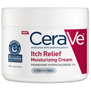 image:imageCeraVe Moisturizing Cream for Dry Skin Relief 12 Ounce Fragrance Free Cream with Pramoxine for Itch Relief12 Ounce Pack of 1