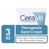 image:imageCeraVe Therapeutic Hand Cream for Dry Cracked Hands With Hyaluronic Acid and Niacinamide Fragrance Free 3 Ounce