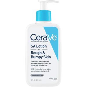 image:imageCeraVe SA Lotion for Rough amp Bumpy Skin Vitamin D Hyaluronic Acid Lactic Acid amp Salicylic Acid Lotion Fragrance Free amp Allergy Tested 8 Ounce8 Fl Oz Pack of 1