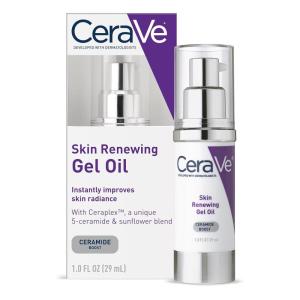 image:imageCeraVe Skin Renewing Gel Oil Daily Hydrating Serum For Face With CeraPlex amp Hyaluronic Acid Gel Moisturizer For Face Hydrates amp Smooths Skin NonGreasy Fragrance Free amp NonComedogenic 1 Ounce