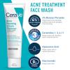 image:imageCeraVe Acne Skin Care Set 5oz Acne Foaming Cream Cleanser  1oz Resurfacing Retinol Serum  2oz AM Facial Moisturizing Lotion with SPF 30  2oz PM Facial Moisturizing Lotion
