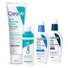 image:imageCeraVe Acne Skin Care Set 5oz Acne Foaming Cream Cleanser  1oz Resurfacing Retinol Serum  2oz AM Facial Moisturizing Lotion with SPF 30  2oz PM Facial Moisturizing Lotion