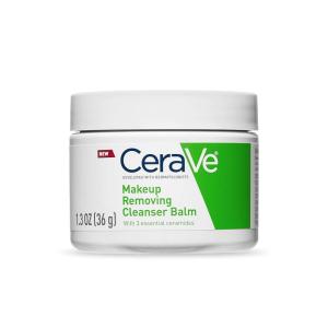 image:imageCeraVe Cleansing Balm Makeup Remover Waterproof Makeup Remover With Ceramides amp PlantBased Jojoba Oil To Nourish amp Hydrate NonComedogenic amp Fragrance Free 13 Oz13 Ounce Pack of 1