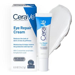 image:imageCeraVe Eye Repair Cream Under Eye Cream For Puffiness And Bags Under Eyes Hyaluronic Acid  Niacinamide  Marine Botanical Complex Oil Free amp Opthalmologist Tested