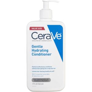 image:imageCeraVe Gentle Hydrating Conditioner Hair Conditioner With Ceramides Niacinamide amp Hyaluronic Acid Sulfate Free amp Color Safe Moisturizing Conditioner For All Hair amp Scalp Types19 Fl Oz Pack of 1