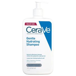 image:imageCeraVe Gentle Hydrating Shampoo With Ceramides Niacinamide amp Hyaluronic Acid For Soft Healthy Looking Hair amp Scalp Sulfate Free amp Color Safe Shampoo For All Hair Types 12 Oz19 Fl Oz Pack of 1