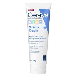image:imageCeraVe Baby Cream Gentle Moisturizing Cream with Ceramides Fragrance Paraben Dye amp Phthalates Free Rich amp NonGreasy Feel Gentle Baby Skin Care 8 Ounce8 Ounce Pack of 1