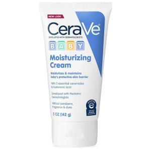 image:imageCeraVe Baby Cream Gentle Moisturizing Cream with Hyaluronic Acid Paraben Phthalate amp Fragrance Free 5 Ounce5 Ounce Pack of 1