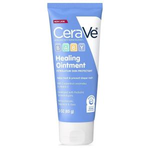 image:imageCeraVe Diaper Rash Cream Baby Healing Ointment for Extra Dry Cracked Skin Diaper Cream with Ceramides amp Vitamin E Lanolin Fragrance Paraben Dye Phthalates amp Sulfate Free 3 Ounce12 Pack