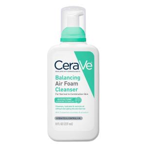 image:imageCeraVe Balancing Air Foam Face Wash Foaming Facial Cleanser For Combination Skin 8HR Oil Control  24HR Hydration FragranceFree amp NonComedogenic With Glycolysine amp 3 Essential Ceramides 8oz8 Ounce Pack of 1