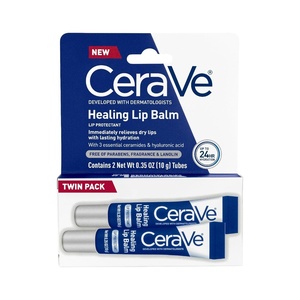 image:imageCeraVe Healing Lip Balm Hydrating amp Soothing Lip Treatment with 3 Essential Ceramides Hyaluronic Acid amp Petrolatum 24Hour Hydration for Dry and Cracked Lips FragranceFree07 Ounce